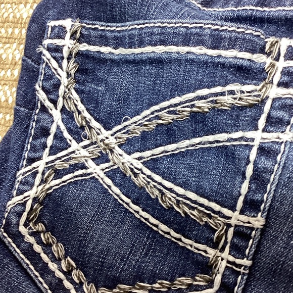 Ariat 30R Dark Blue Boot Cut Jeans - Picture 7 of 16